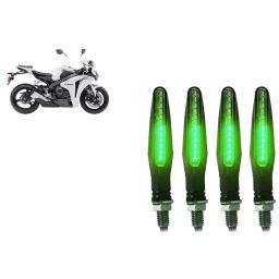 Cartronics Pen Type Green LED Indicator  for Honda CBR 1000 RR(Pack of 4 Pcs)-22