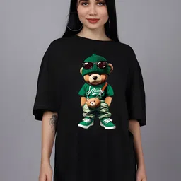 Moda Rapido Women Drop-Shoulder Sleeves T-shirt-image-86