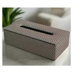 Mason Home Braided Grey Tissue Box-picture-12