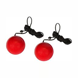 HackerX 2Pcs Pebble Sports Cricket Hanging Ball-28