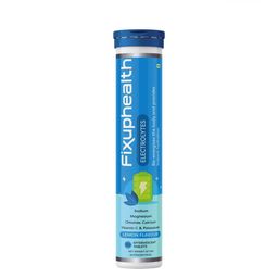 Fixuphealth Electrolytes Vit C Effervescent Tablets- 20 Tablets-42