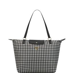 LAVIE Signature Printed Oversized Structured Tote Bag with Quilted-3