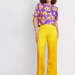 DressBerry Printed Top & Trousers Co-Ord Set-picture-1