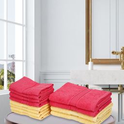 kopa BIANCA Set Of 12 Solid Combed Cotton Super-Soft Terry Towel Set image 1