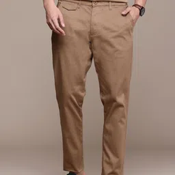French Connection Men Solid Casual Chinos Trouser-image-83