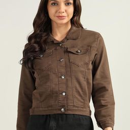 Nifty Women Crop Denim Jacket-40