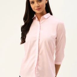 Hancock Pink Slim Fit Shirt-image-85