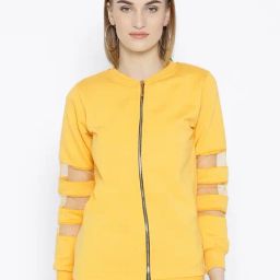 Belle Fille Yellow Full Sleeves Sweatshirt-picture-39