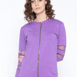 Belle Fille Light Purple Full Sleeves Sweatshirt-image-53