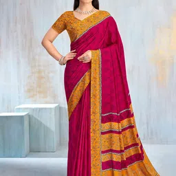 LeeliPeeri Designer Poly Chiffon Saree-picture-3