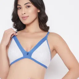 Clovia Grey Non Wired Non Padded Plunge Bra-20