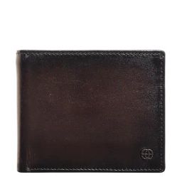 Eske Brown Solid Bi-Fold Wallet for Men-image-9