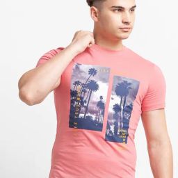 Globus Coral Printed T-Shirt-image-54