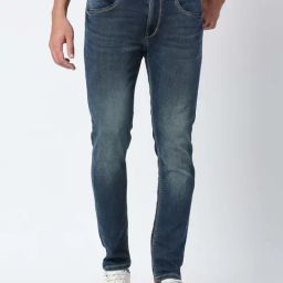 Pepe Jeans Blue Cotton Regular Fit Jeans-picture-49