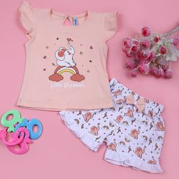 V-Mart Infant Animal Printed Top With Shorts-image-72