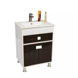 DAZZLE 610x470x830 mm PU Finish Floor Based Vanities Urban Brown, P-260-A-image-6