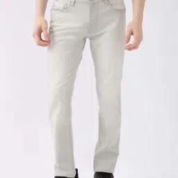 Spykar Ice Grey Regular Fit Jeans-picture-44