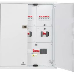 Havells 12 Way Double Door 7 Segment Distribution Board, DHDMTHDDRW12-picture-10