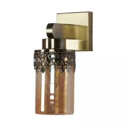 Fos Lighting Antique Cylindrical Embellished Glass Wall Sconce - Crown-Antq-CylinderLuster-WL1-image-26