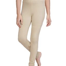 Tiny Girl Beige Solid Leggings-image-82