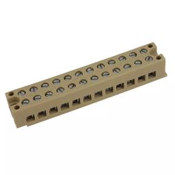 Weidmuller TERMINAL BLOCK STANDARD, 12 POSITION, 24-12AWG, 0241260000-image-1