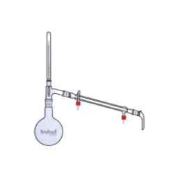 Biohall 2000 ml Borosilicate Glass 3.3 Preparation Assembly, BLS.DA.018-5