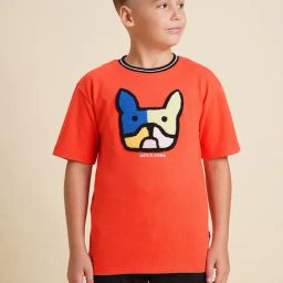 Jack & Jones Junior Boys Hibiscus T-shirts-picture-30