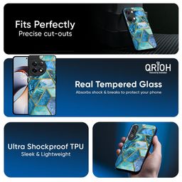 QRIOH Geometric Printed OnePlus Nord 3 5G Back Case Mobile Accessories image 2