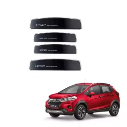 SPREADX Plastic Car Stylish I-pop Black Colour Elegant Door Guard Protection Universal Type  Suitable for Honda WRV (Set of 4 Pcs)-picture-46