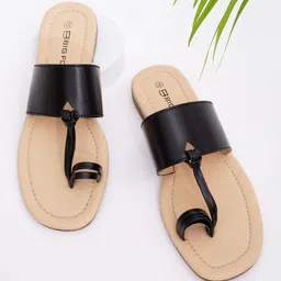 Big Fox Women No Back Strap One Toe Flats-picture-16