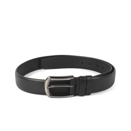 Tresmode Men Textured Leather Belt-image-69