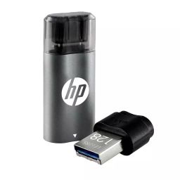 HP 128 GB USB 3.2 Grey and Black OTG Pen Drive, x5600b (Pack of 10)-29