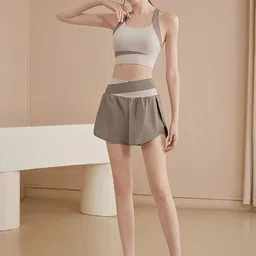 HRX by Hrithik Roshan Round Neck Top With Shorts Co-Ords-image-39