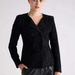 Centrestage Black Solid Jacket-image-49