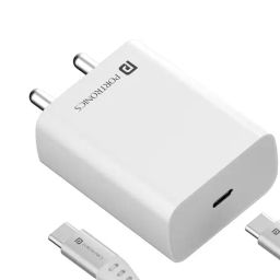 Portronics Adapto 25W Super Fast Type C Adaptor with PPS Protection,Fast Charging Adaptor (White)-13