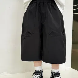 LULU & SKY Boys Loose Fit Cargo Shorts-image-80