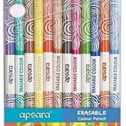 Apsara Erasable Colour Pencils 12 Pc - Set of 2-picture-24
