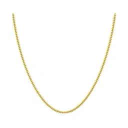 Candere by Kalyan Jewellers 22k Yellow Gold Unisex Chain - 1.5 mm Width-image-53