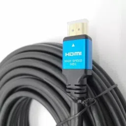 Techut 30 Metre 24K Gold Plated 1080P Resolution HDMI Cable Black for Projector, Computers image 3