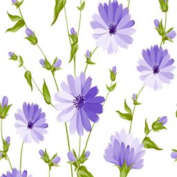 WE KREATE Purple & Green Floral Printed Water ProofWallSticker-image-7