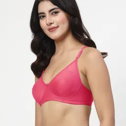 LILY Pack Of 2 Non-Wired Non Padded Full Coverage Bra image 2