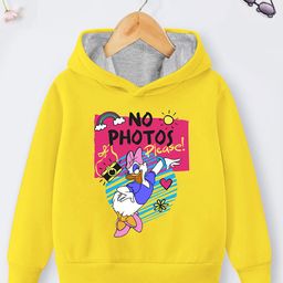 Disney By Miss and Chief Girls Printed Hooded Sweatshirt-image-84