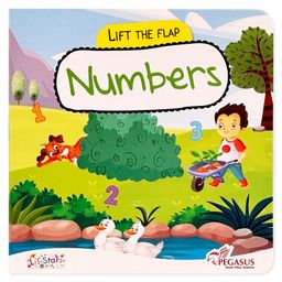 Lift The Flap Board Book - Numbers-12