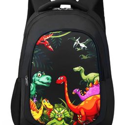 Frantic Premium Quality BK Black Jurassic Bag for Kids - 16 Inches-image-99