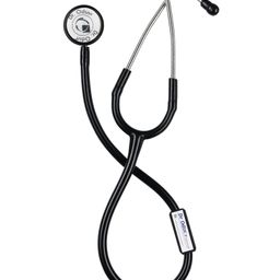 Dr. Odin Dual Head Premium Acoustic Sensitivity Stethoscope For Medical Students & Doctor (Black)-22