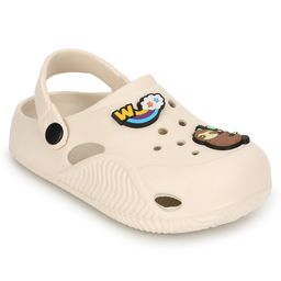 TRUFFLE COLLECTION Perforated Clogs With Koala Bear & Rainbow Charms - Beige-image-76