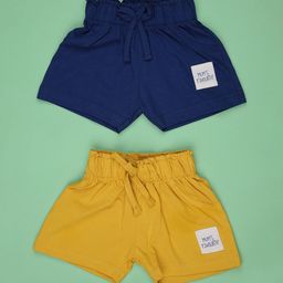 V-Mart Kids Pack Of 2 Printed Mid-Rise Cotton Shorts-picture-0