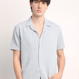 Voroxy Men Relaxed Opaque Casual Shirt-image-92