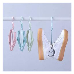 MOMISY Shoe Hanger for Organizing and Drying Save Space and Shoe Shape 6 Pack (Assorted color) image 5