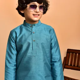 PRINTCULTR Boys Regular Kurta with Pyjamas image 2